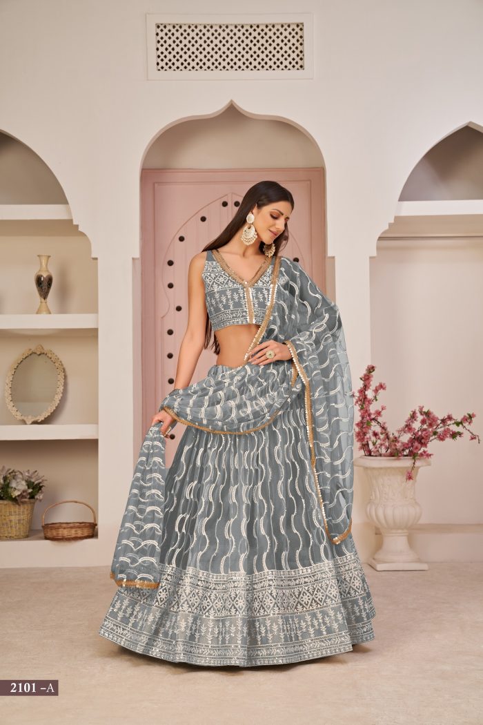 Butterfly Net Lehenga Choli - Image 5