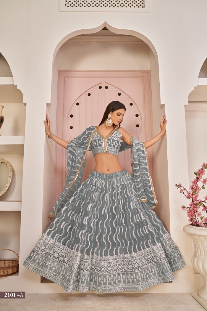 Butterfly Net Lehenga Choli - Image 6