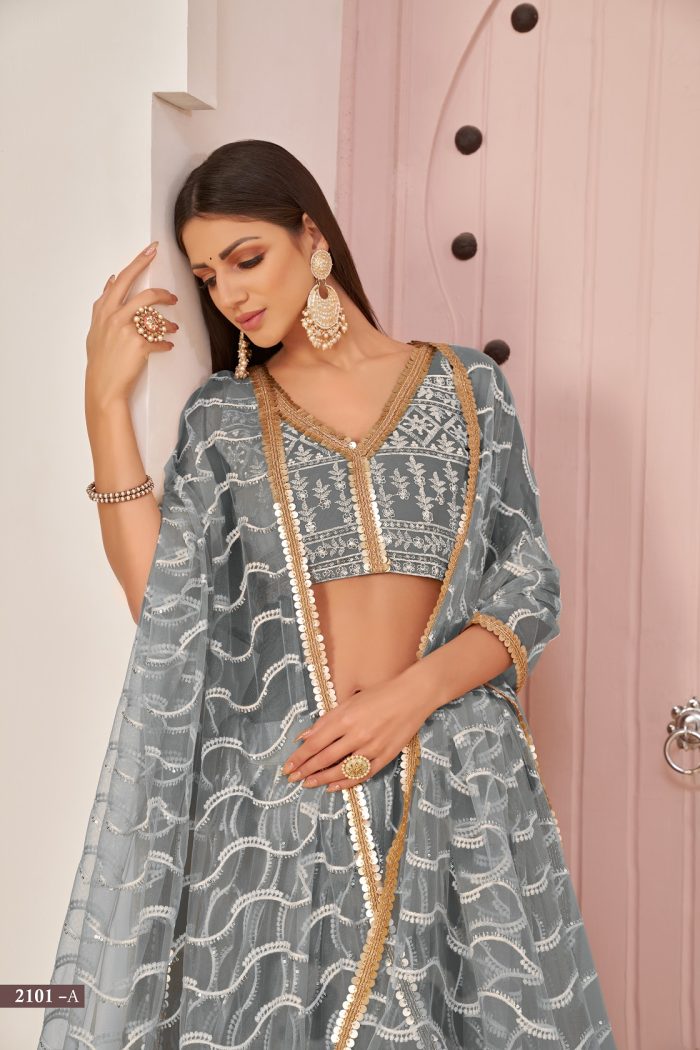 Butterfly Net Lehenga Choli - Image 7