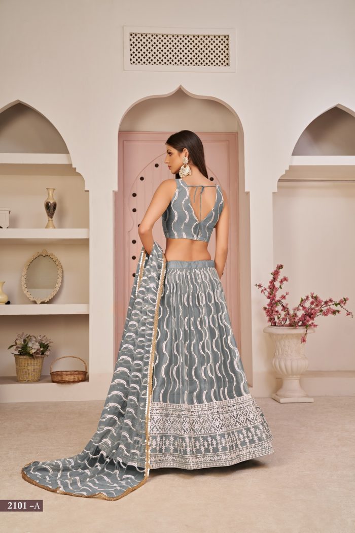 Butterfly Net Lehenga Choli - Image 8