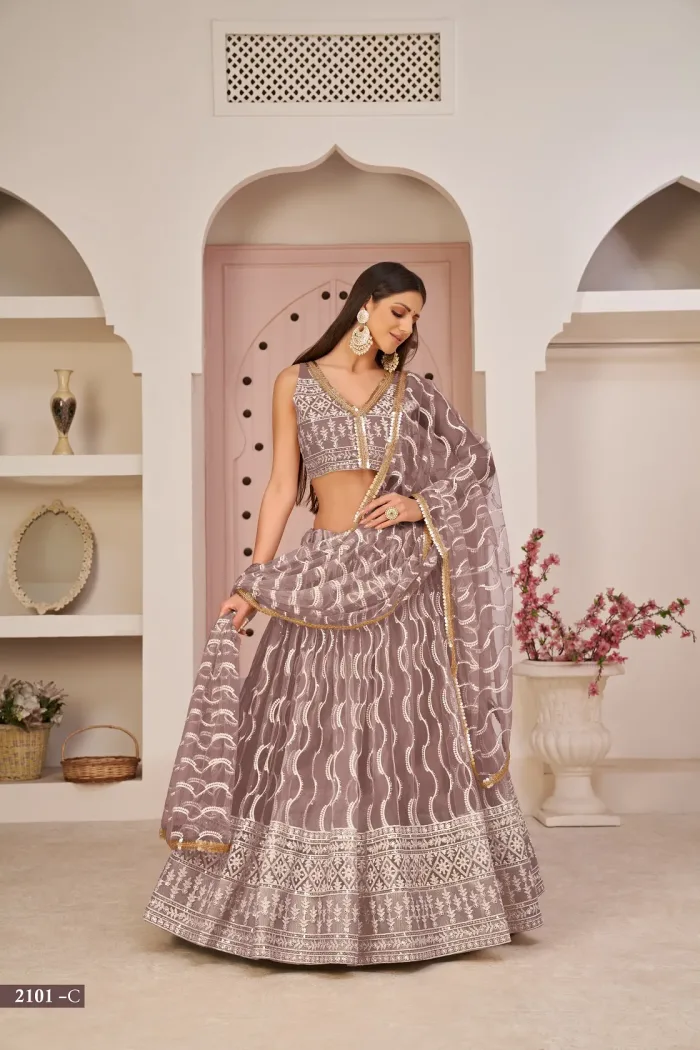 Butterfly Net Lehenga Choli - Image 2