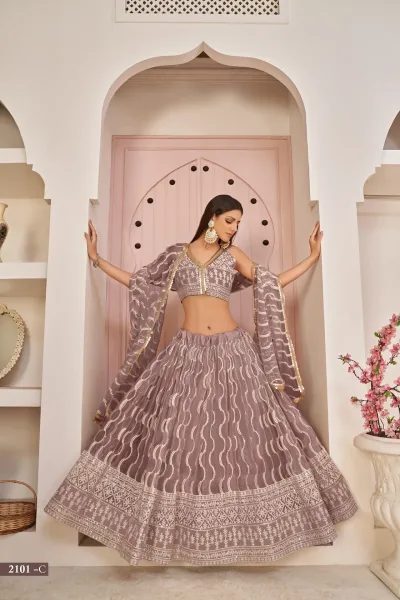 Butterfly Net Lehenga Choli