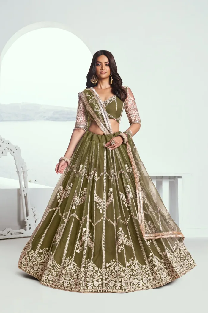 Butterfly Net Lehenga Choli - Image 2