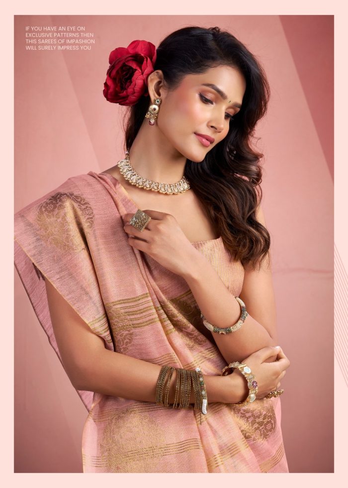 Elegance Saree MINI SILK Fabric - TISSUE FANCY WEAVING SAREE, Silk saree, Party wear, Fancy saree, Tissue silk- sarees-taneira sarees