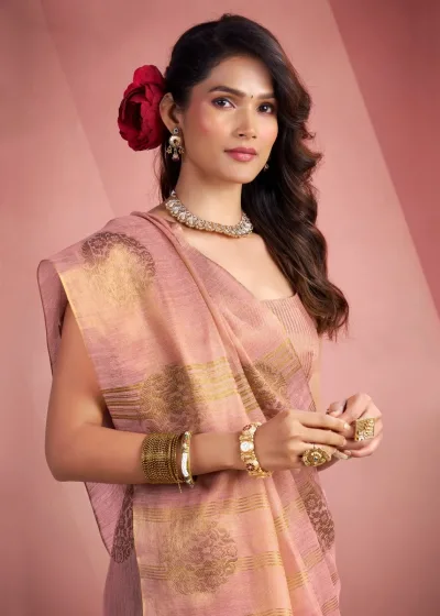 Elegance Saree MINI SILK Fabric - TISSUE FANCY WEAVING SAREE, Silk saree, Party wear, Fancy saree, Tissue silk- sarees-taneira sarees