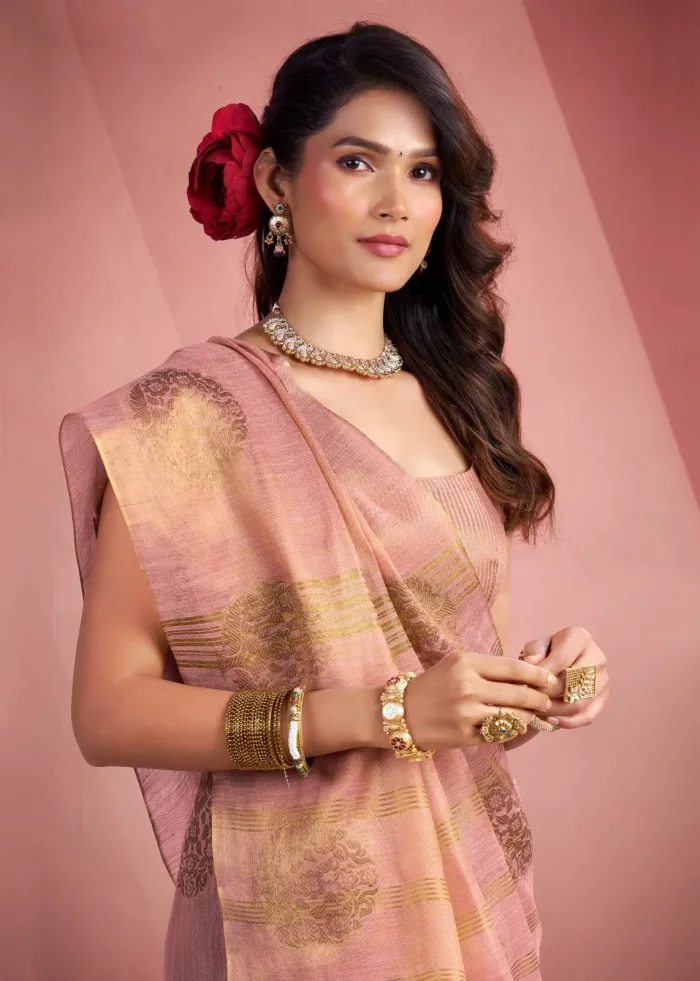 Elegance Saree MINI SILK Fabric - TISSUE FANCY WEAVING SAREE, Silk saree, Party wear, Fancy saree, Tissue silk- sarees-taneira sarees