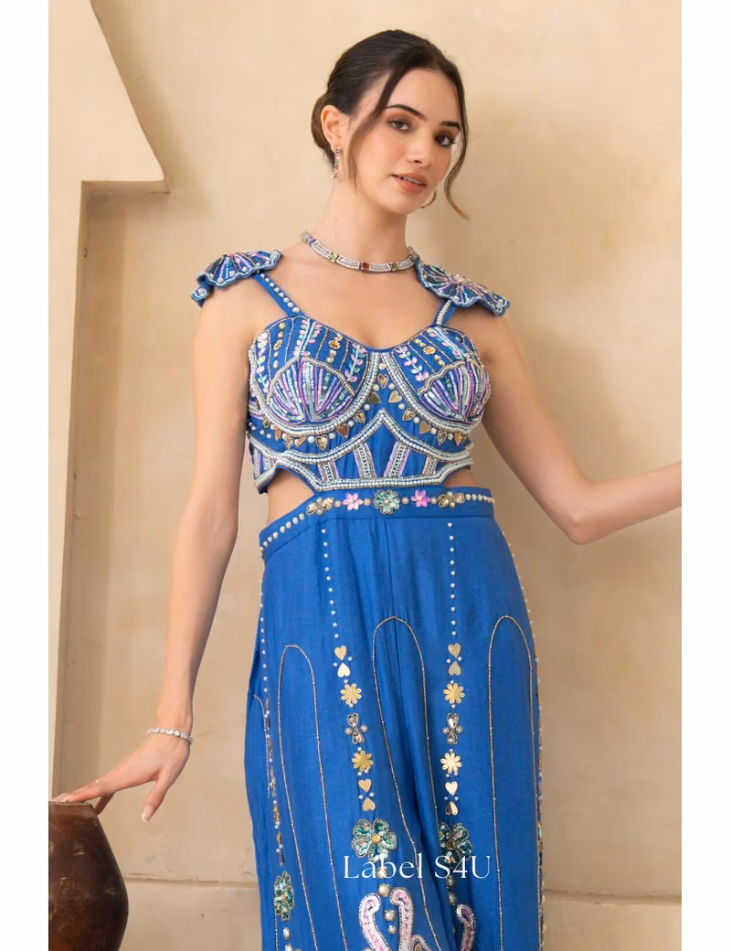 Designer-Handwork-Jumpsuit - Image 3