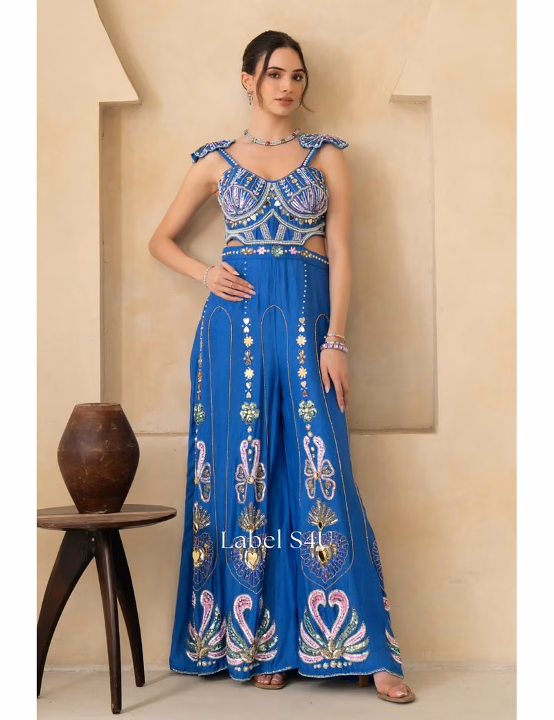Designer-Handwork-Jumpsuit - Image 4